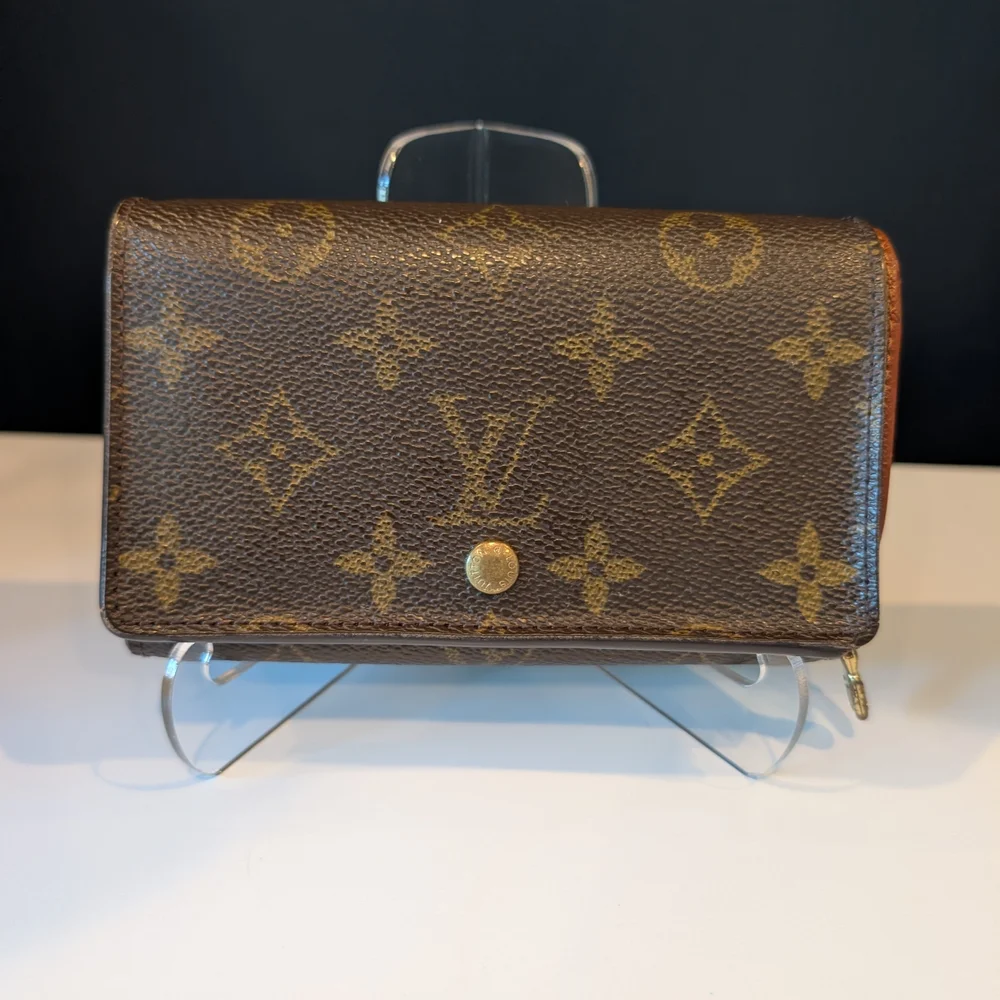 Louis Vuitton Porte Monnaie Tressor Trifold Zippy Wallet